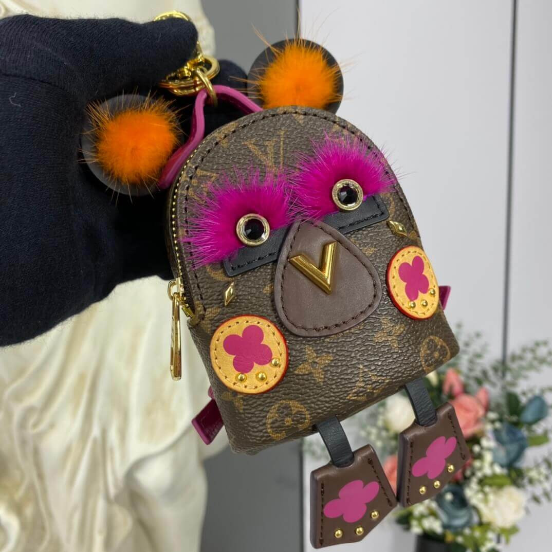 Louis Vuitton Palm Springs Bear Bag Charm and Key Holder M69552