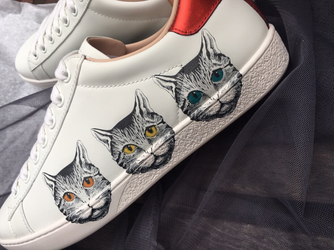 Gucci Ace Sneaker with Mystic Cat 577147