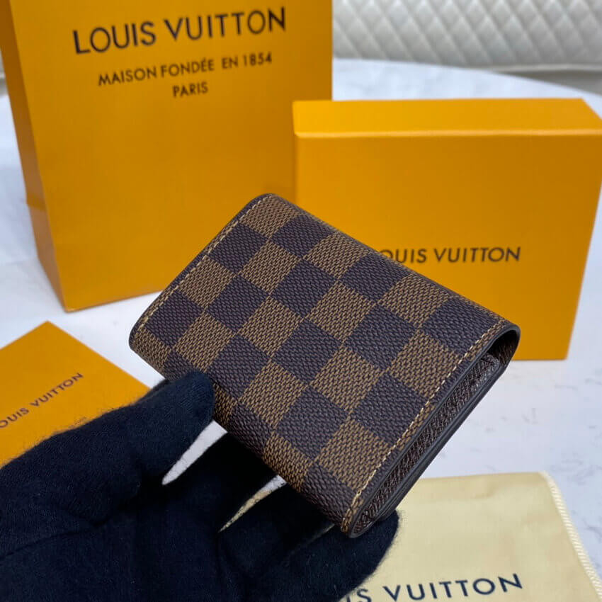 Louis Vuitton Damier Ebene Enveloppe Carte De Visite