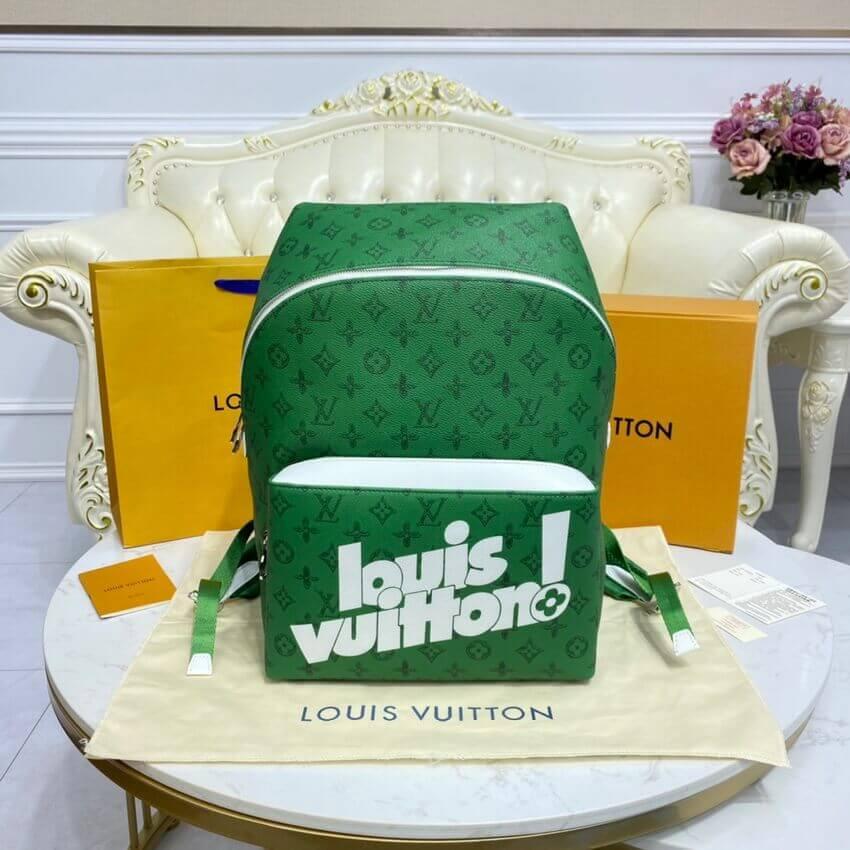 Louis Vuitton Discovery Backpack Green M45879