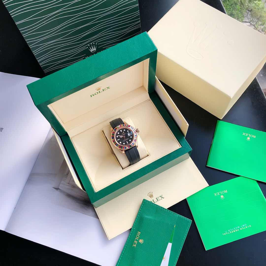 Rolex Yacht-Master 40mm Rose Gold Rainbow 116655