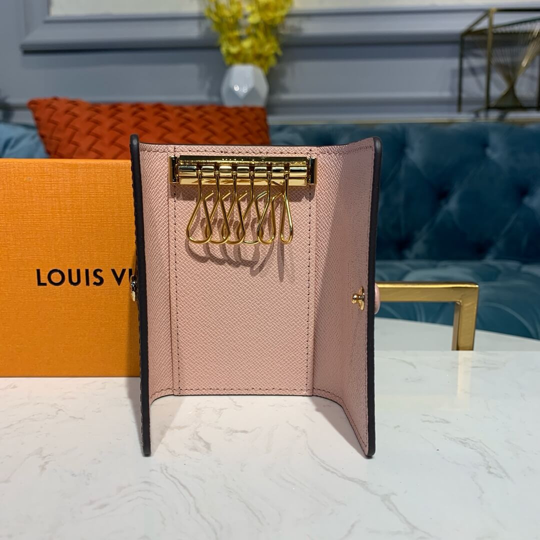 Louis Vuitton Damier Ebene 6 Key Holder N62630 N41624