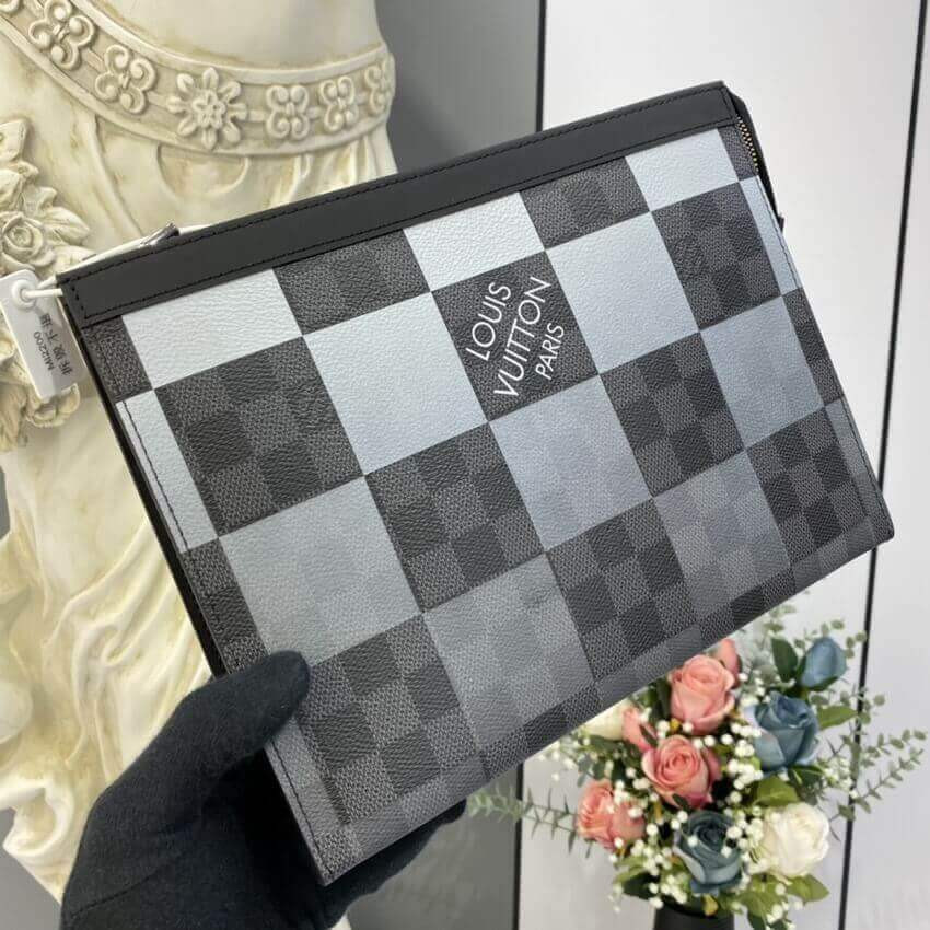 Louis Vuitton Damier Graphite Pochette Voyage MM N60412
