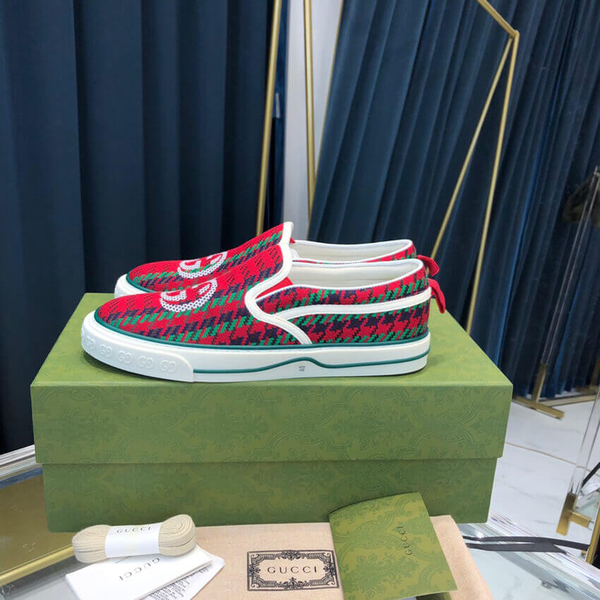 Gucci Tennis 1977 Interlocking G Slip-On Sneaker 645672