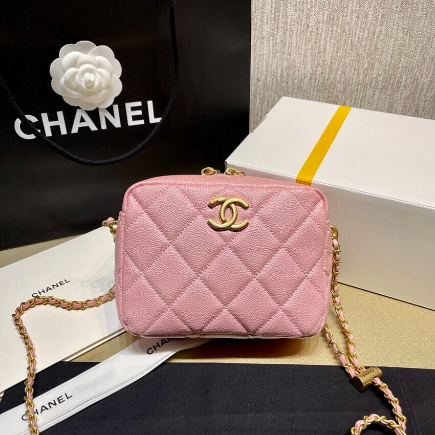 Chanel Grained Calfskin Camera Bag AS2856