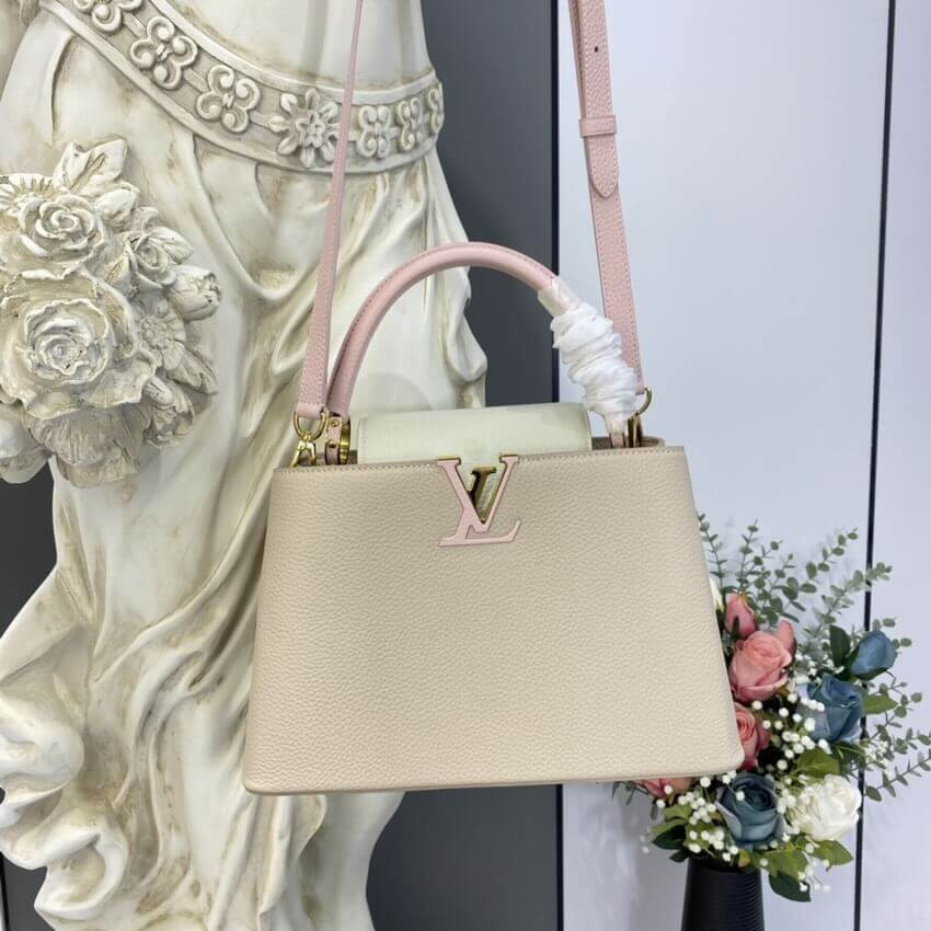 Louis Vuitton Taurillon Leather Capucines MM M57224