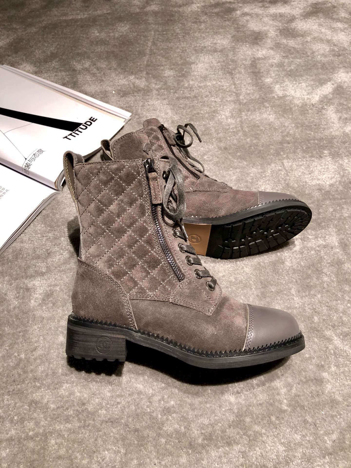 Chanel Frye Harness Boot C1120A