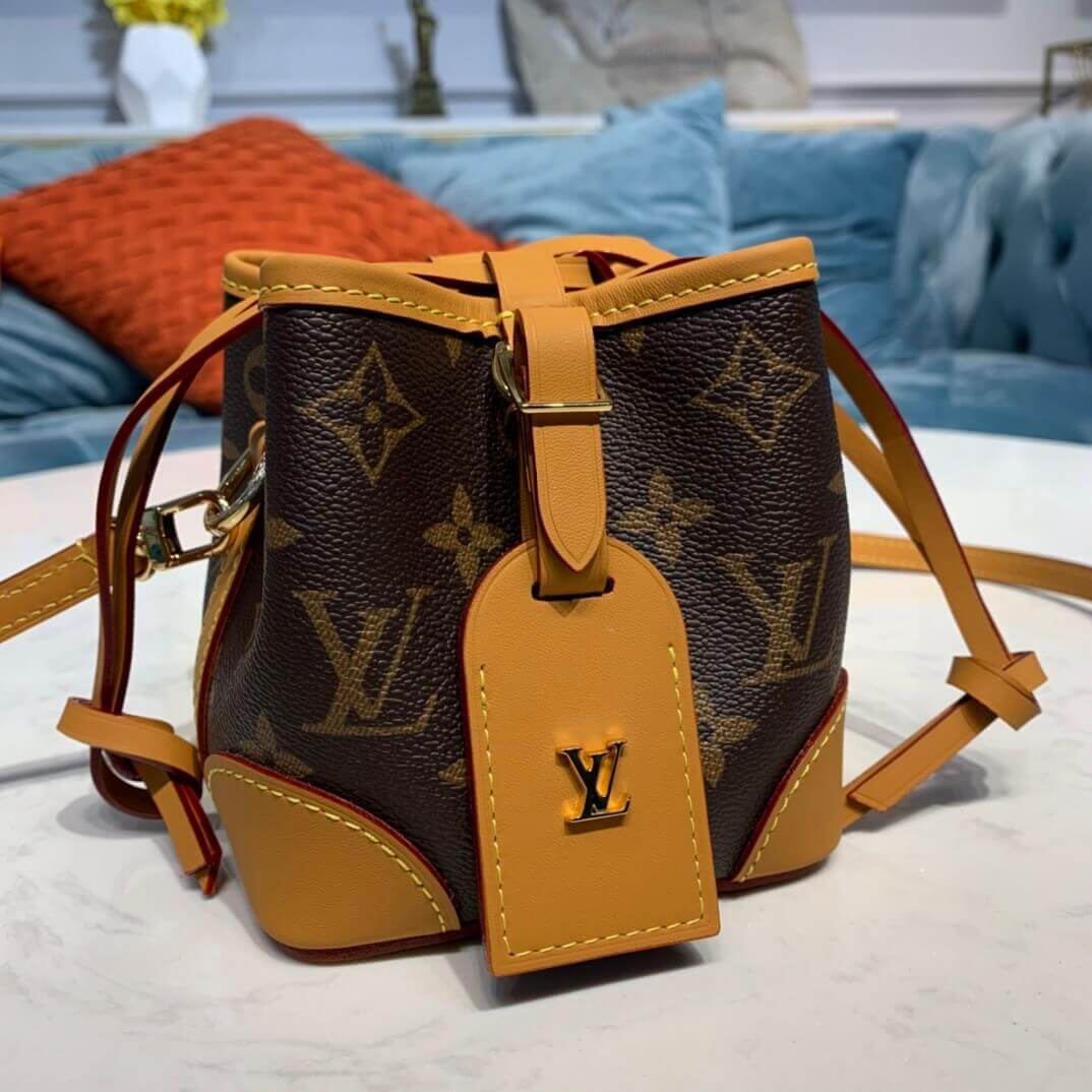 Louis Vuitton Monogram Canvas Mini Bucket Bag M57099