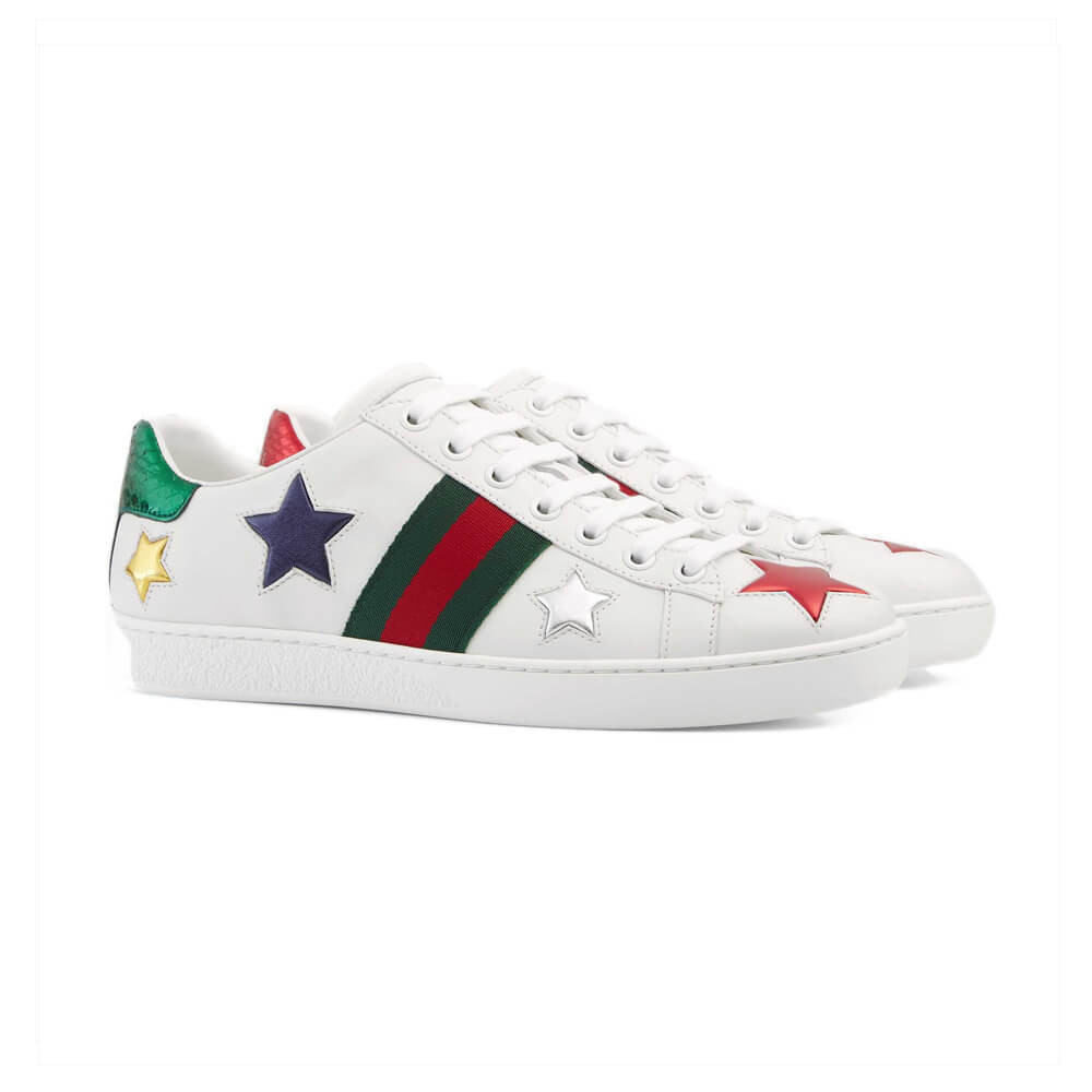 Gucci Ace Stars Embroidered Sneaker 454562
