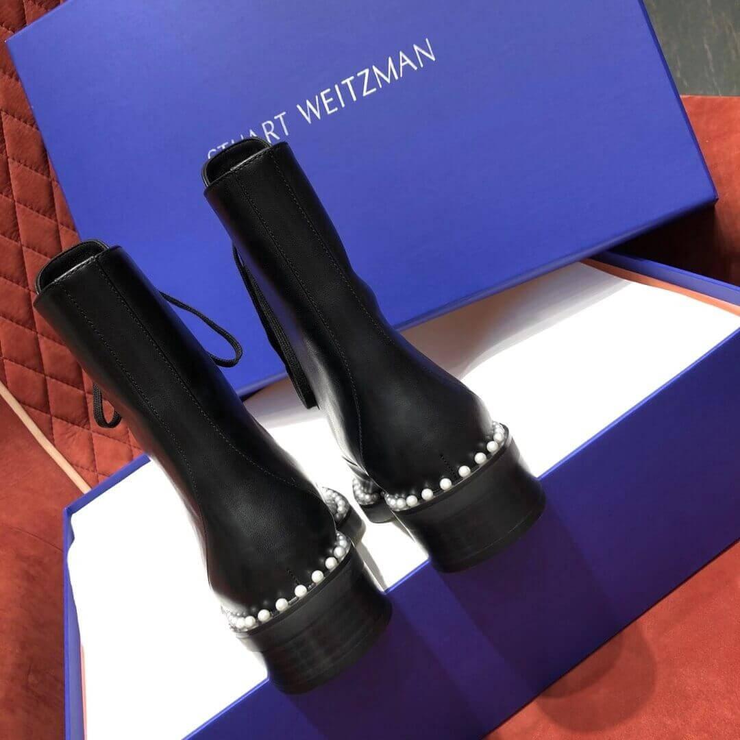 Stuart Weitzman Sondra Pearl Lined Boots