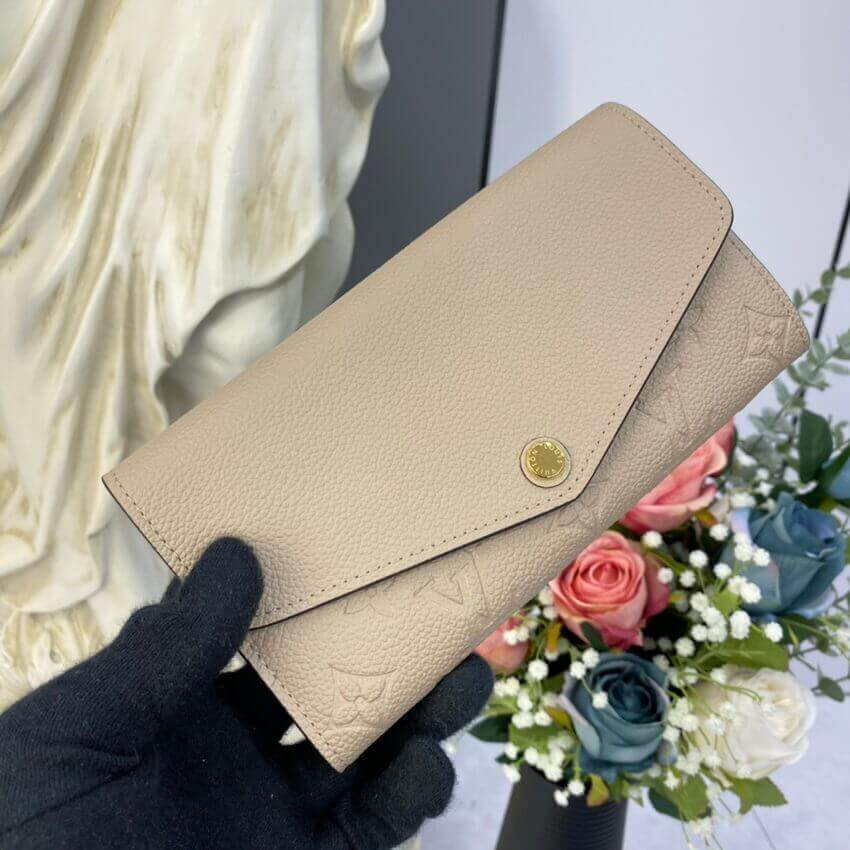 Louis Vuitton Monogram Empreinte Sarah Wallet M68708