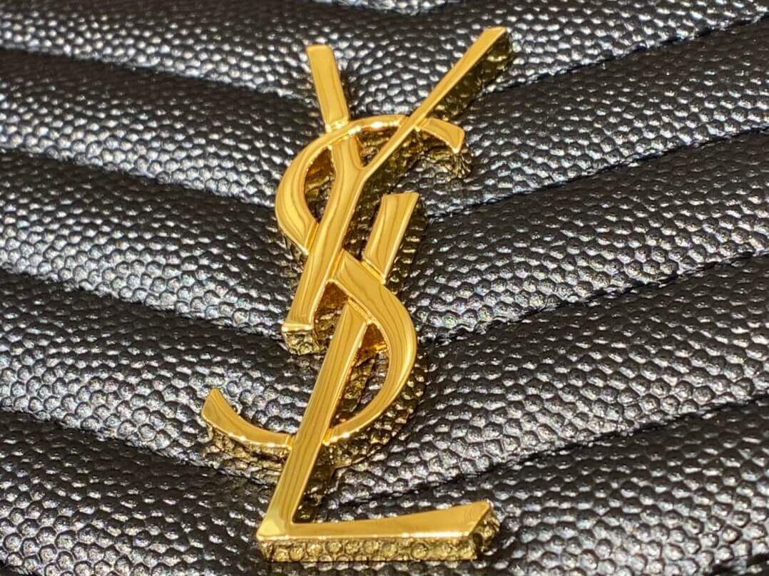 YSL Saint Laurent Lou Mini Camera Bag 585040 in Grain Leather Black