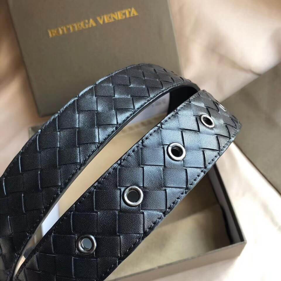 Bottega Veneta Intrecciato Weave Belt 271932