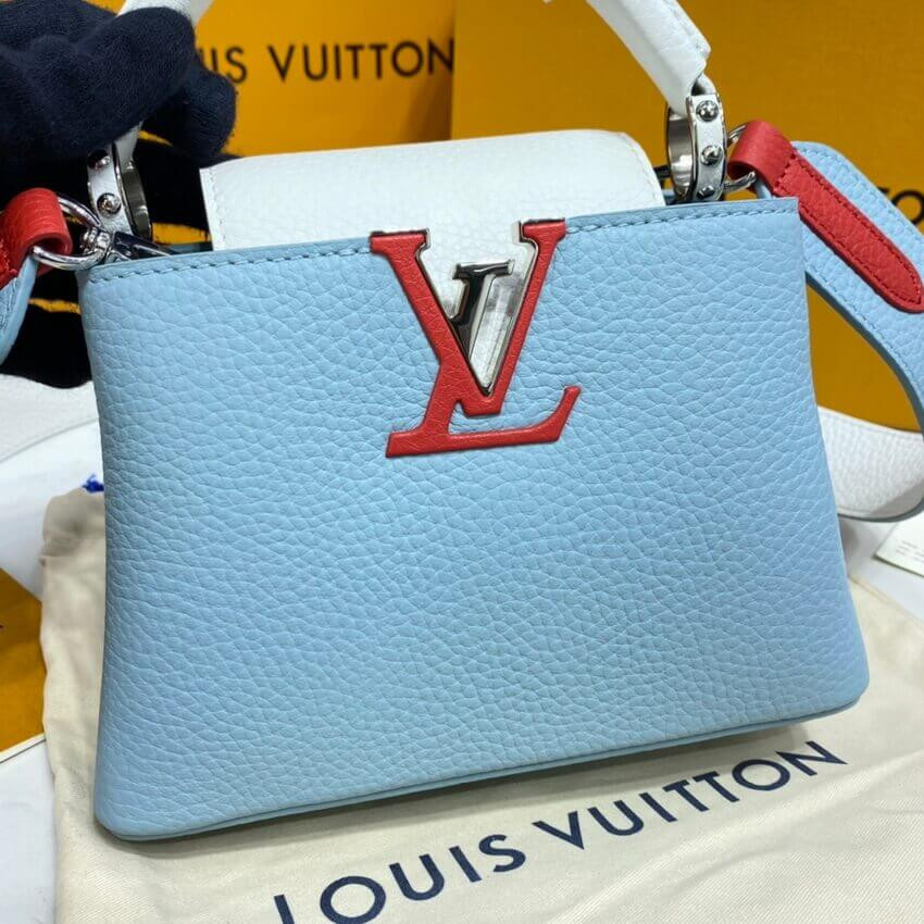 Louis Vuitton Taurillon Leather Capucines Mini M57519