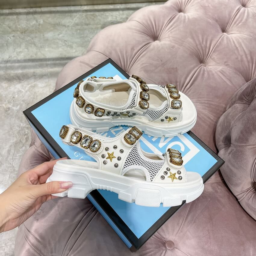 Gucci Aguru Crystal Embellished