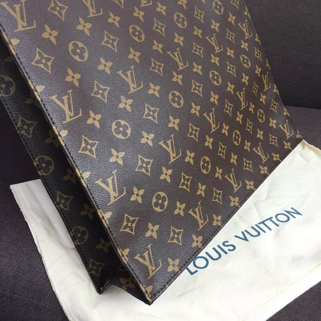Louis Vuitton Monogram Canvas Sac Plat Tote Bag M51140