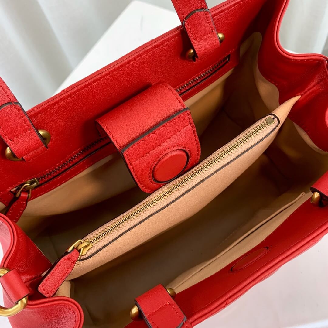 Gucci GG Marmont Small Matelasse Top Handle Bag 448054