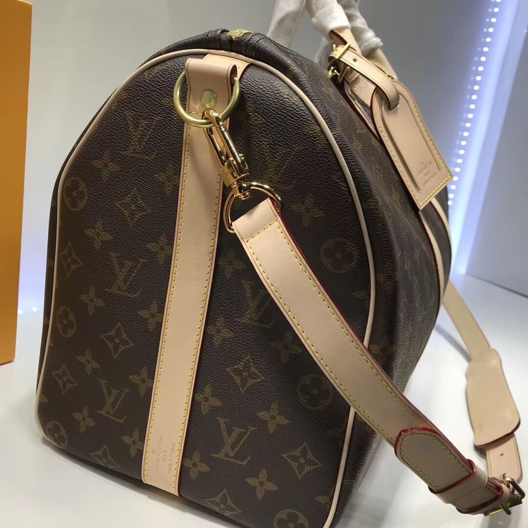 Louis Vuitton Monogram Canvas Keepall Bandouliere 45  M41418