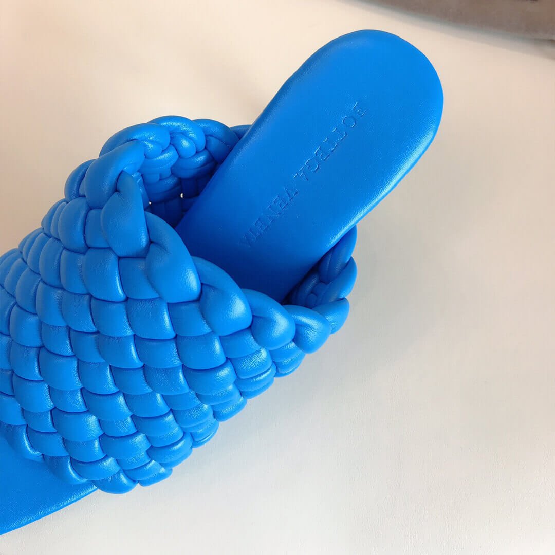 Bottega Veneta BV Curve Sandals 621340 Blue