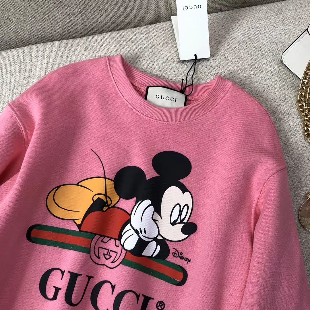 Gucci Oversize Sweatshirt With Disney Mickey 610145