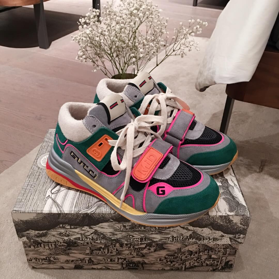 Gucci Ultrapace Mid-Top Sneaker 598987