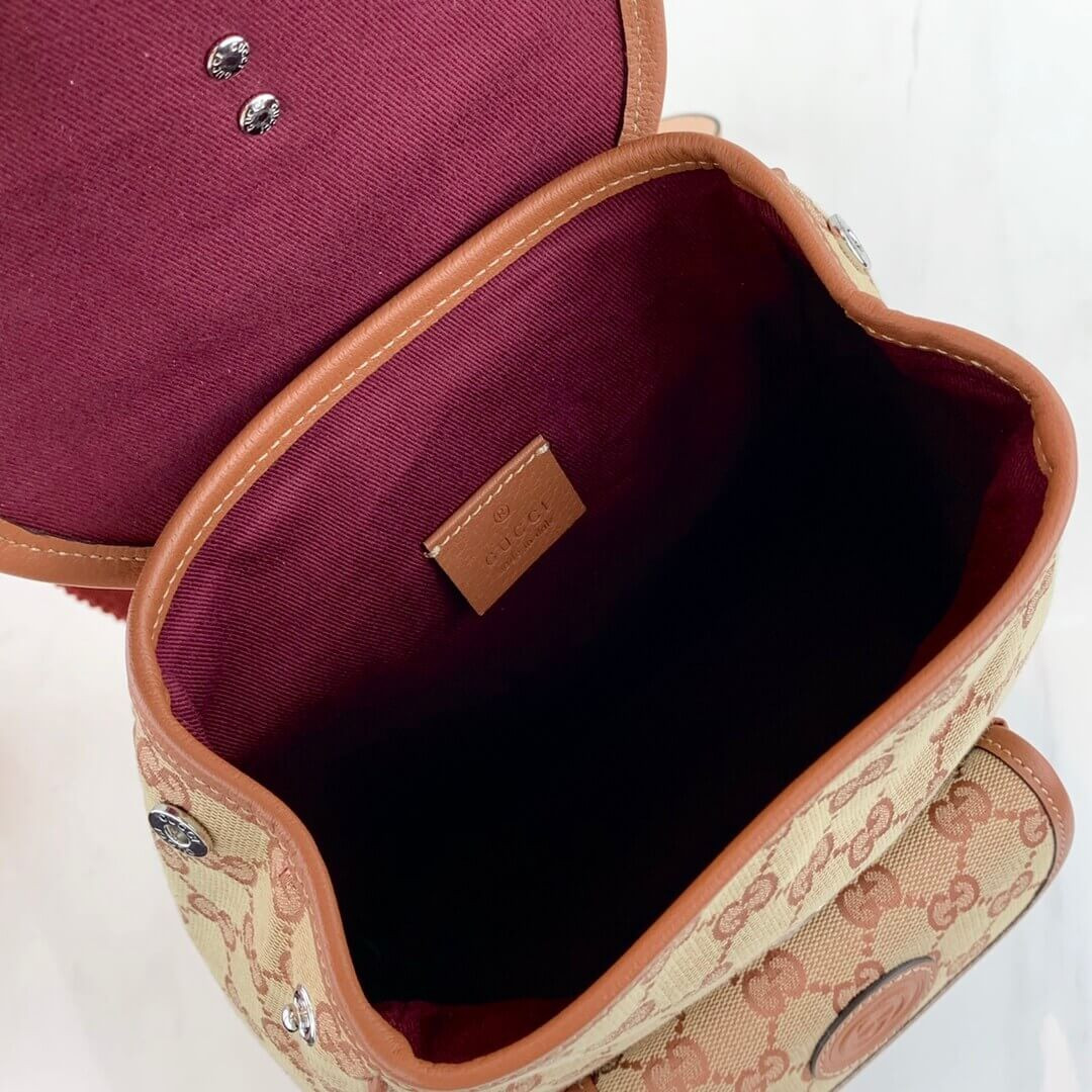 Gucci Childrens GG Canvas Backpack 630818