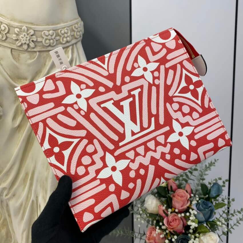 Louis Vuitton LV Crafty Toiletry Pouch 26 M45476 Red