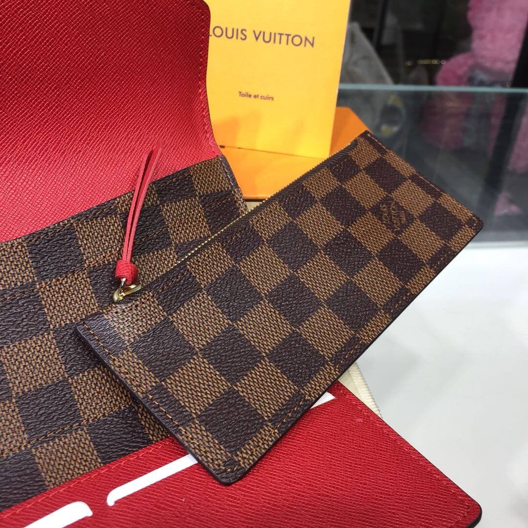 Louis Vuitton Damier Ebene Canvas Josephine Wallet N63543