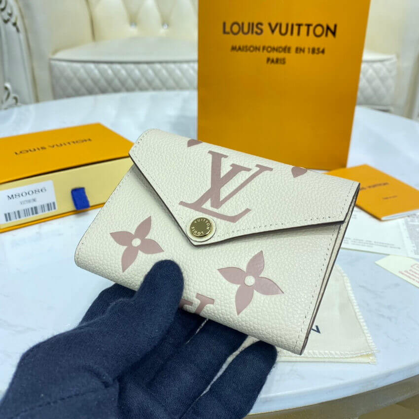 Louis Vuitton Victorine Wallet M80086 Cream