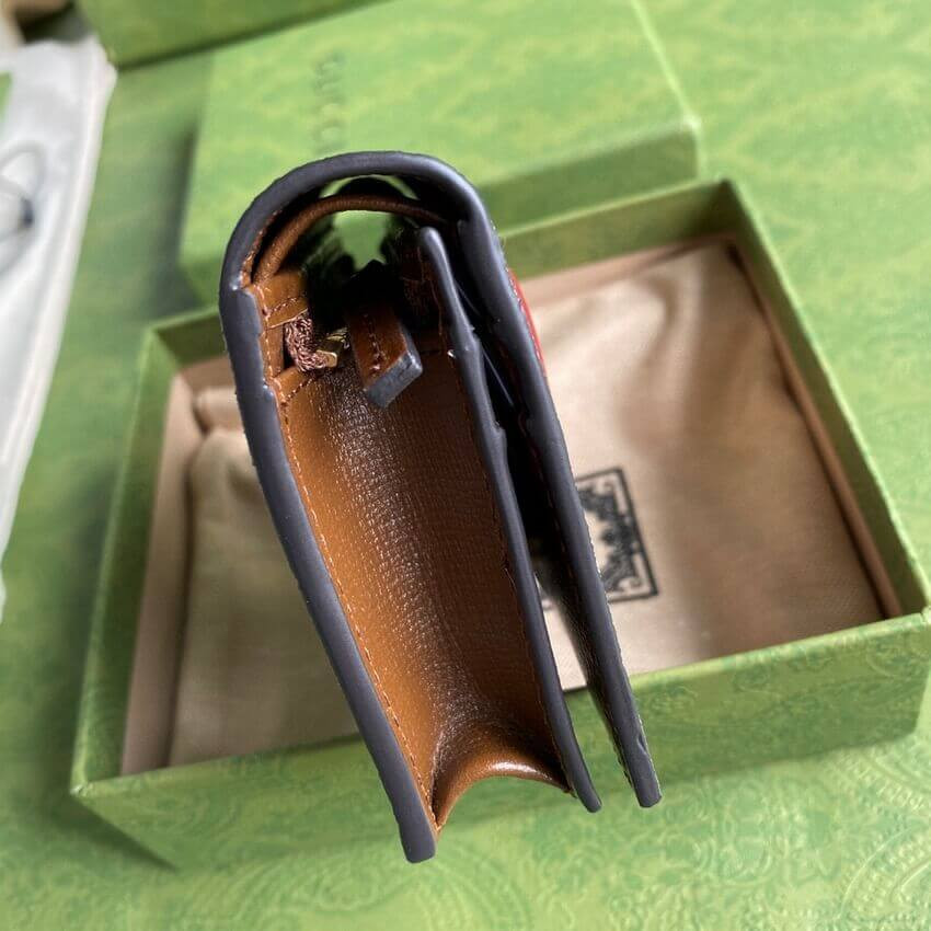 Gucci Valentines Day Card Case Wallet 648848