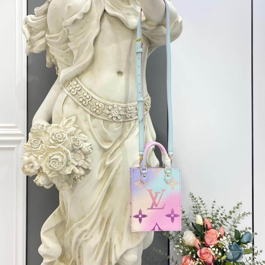 Louis Vuitton Petit Sac Plat M81341 Sunrise Pastel