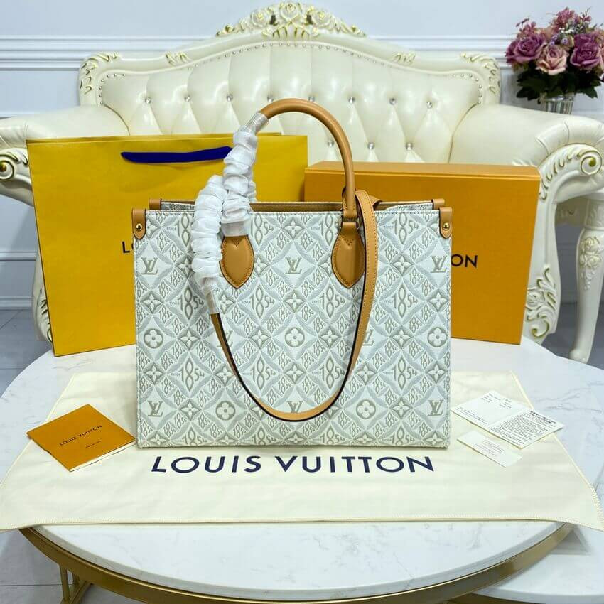 Louis Vuitton Since 1854 Jacquard Textile Onthego MM M59614