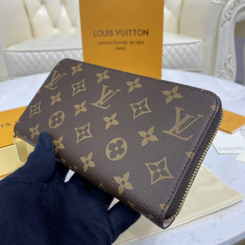 Louis Vuitton Monogram Zippy Wallet M41894 Pink