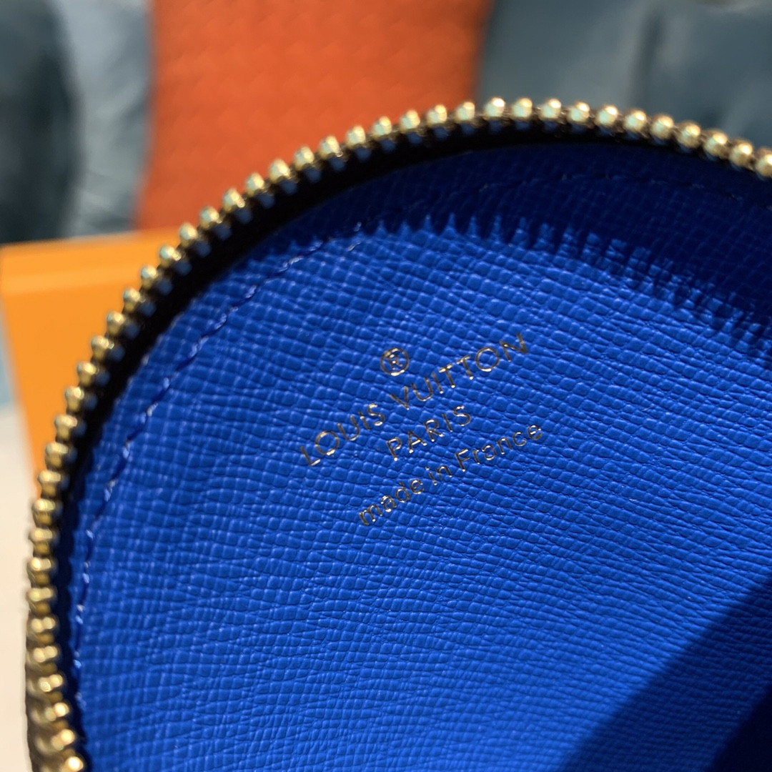 Louis Vuitton Venice Round Coin Purse M68485