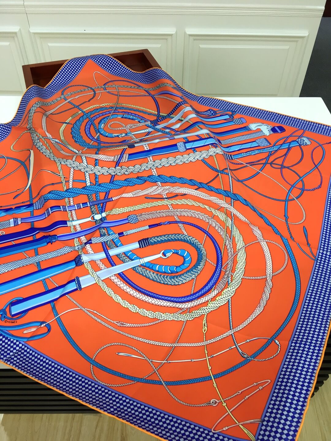 Hermes Silk Scarf 8926