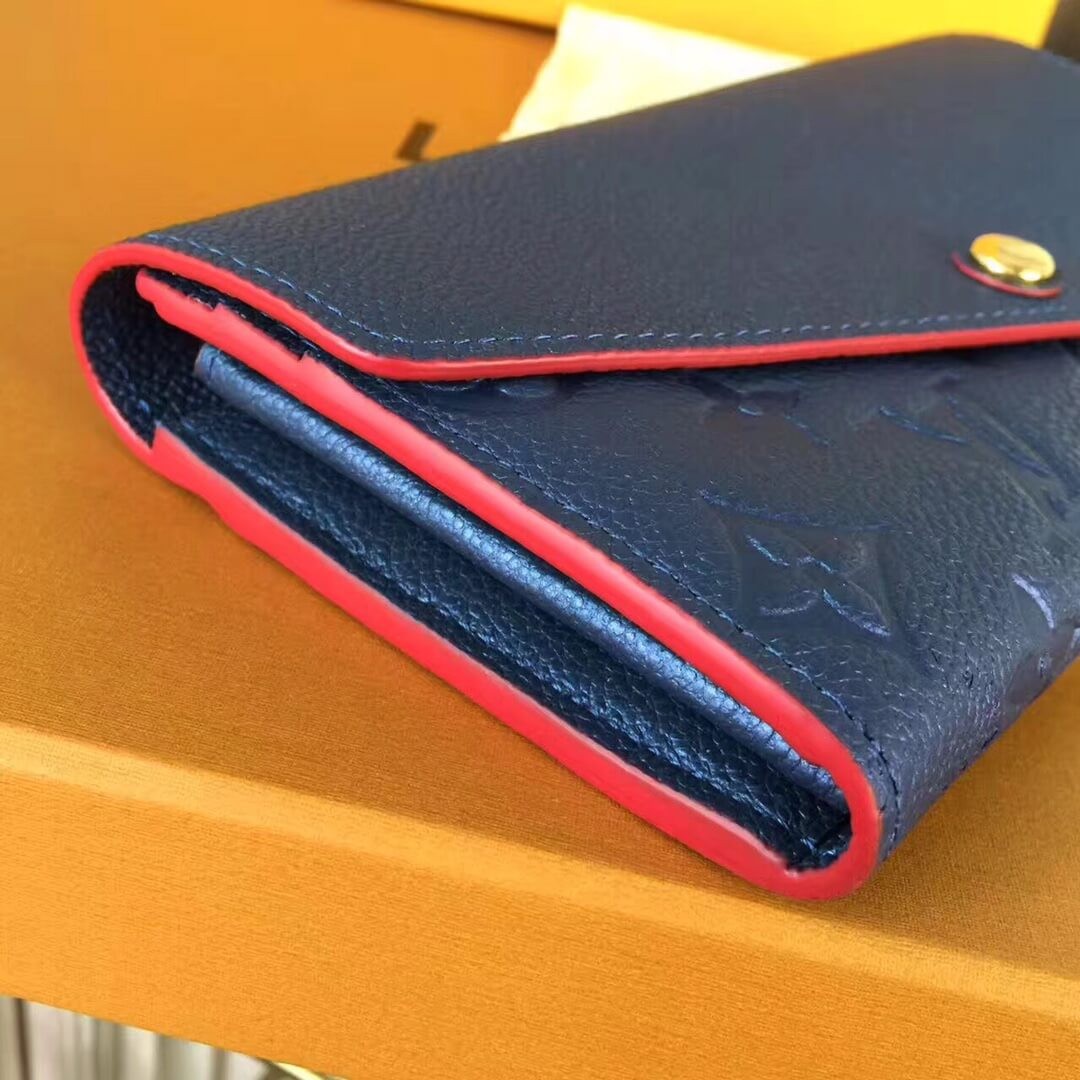 Louis Vuitton Monogram Empreinte Sarah Wallet M61181