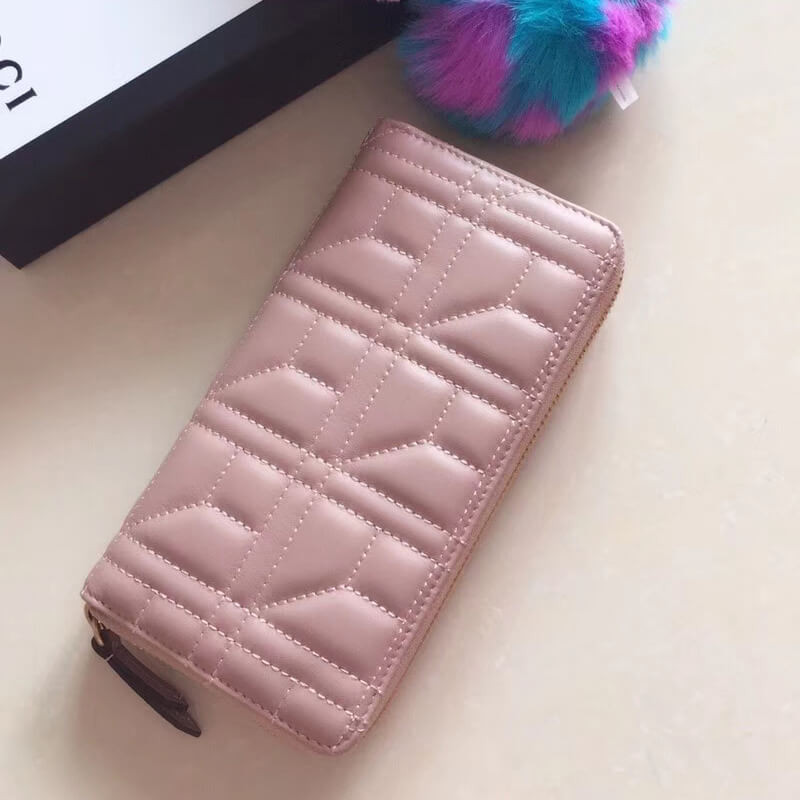 Gucci Pearly GG Marmont Zip Around Wallet 443123