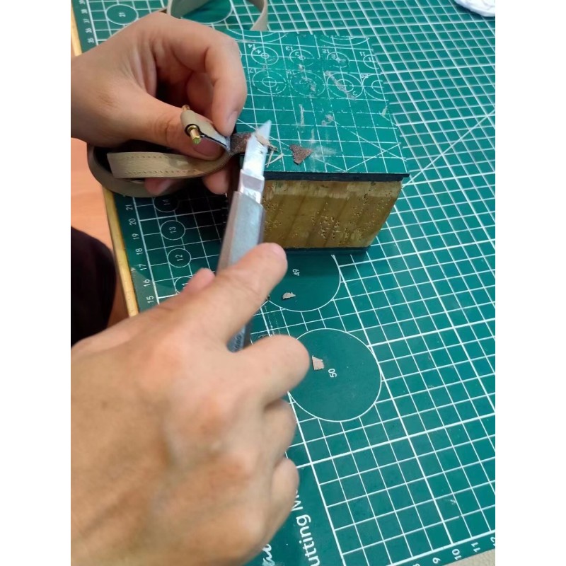 Hermes bag making process：Today squatting one day manual workshop