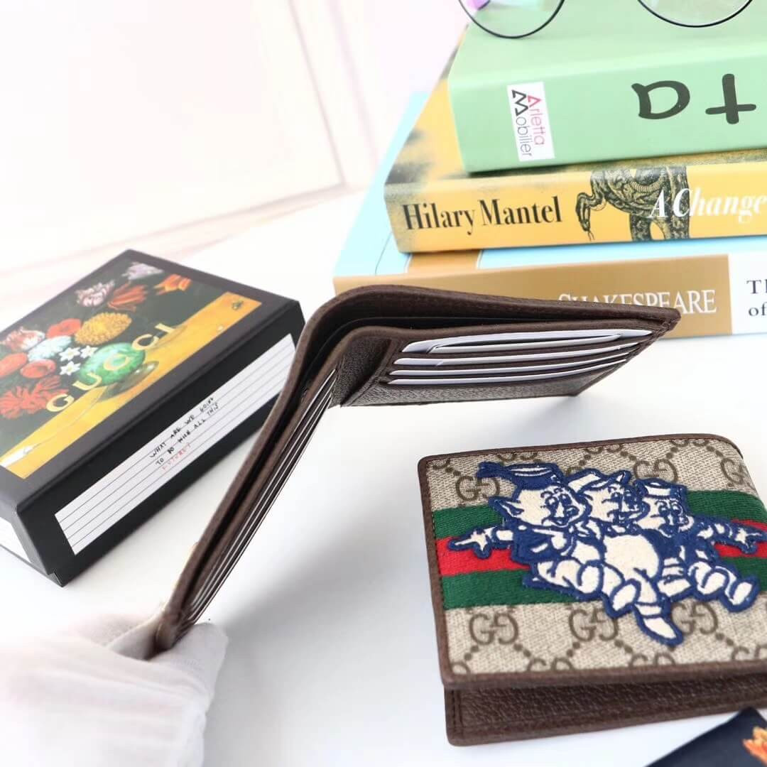 Gucci Wallet With Three Little Pigs 557702