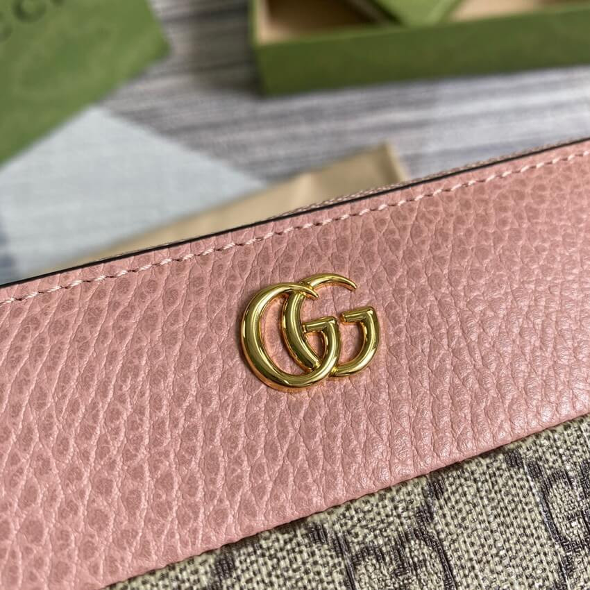 Gucci GG Marmont Zip Around Wallet 456117