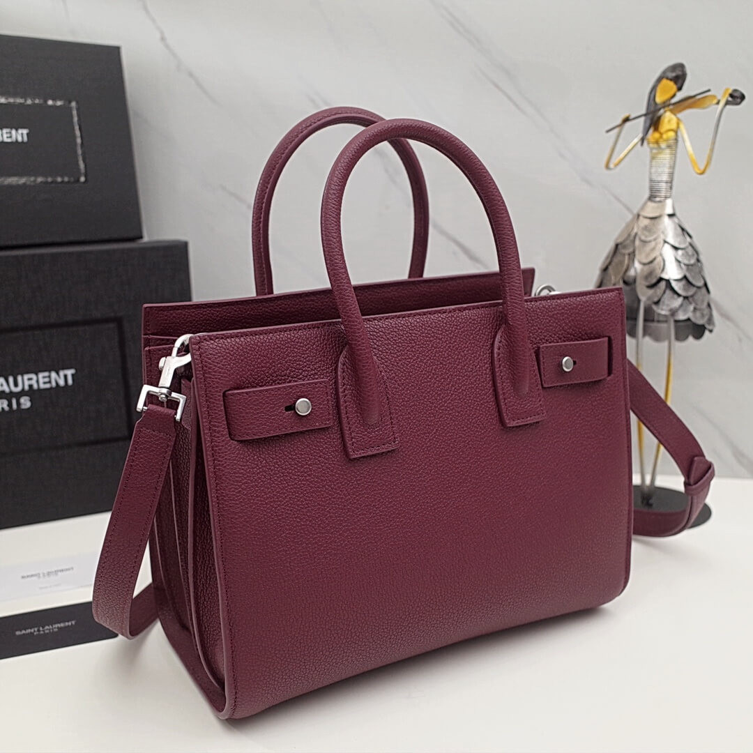 Saint Laurent Sac De Jour Souple Baby In Grained Leather 477477