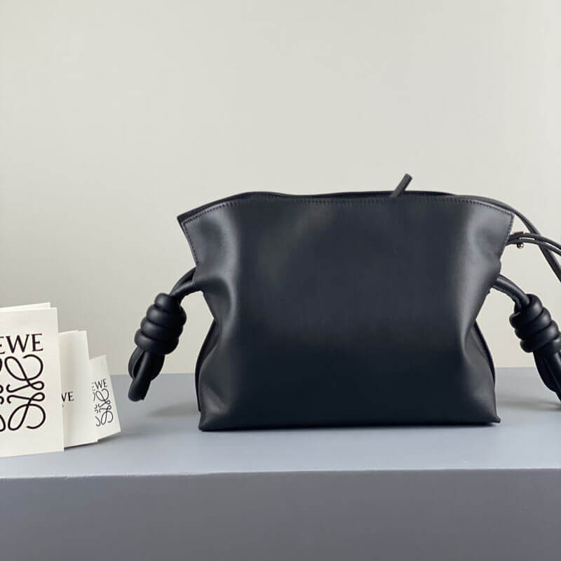 Loewe Mini Flamenco Clutch Bag in Nappa Calfskin