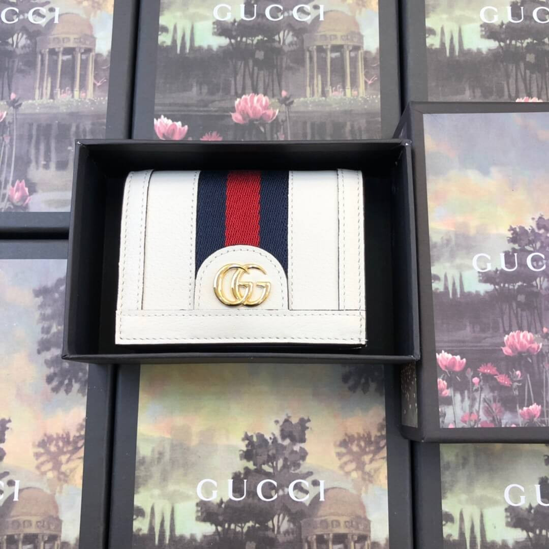 Gucci Ophidia Card Case Wallet 523155