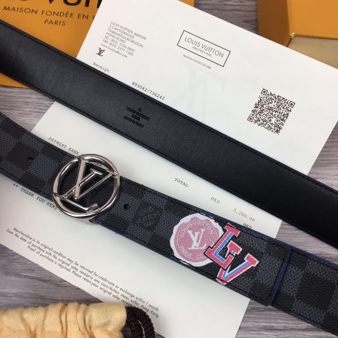 Louis Vuitton Circle 35mm Reversible Belt M9418