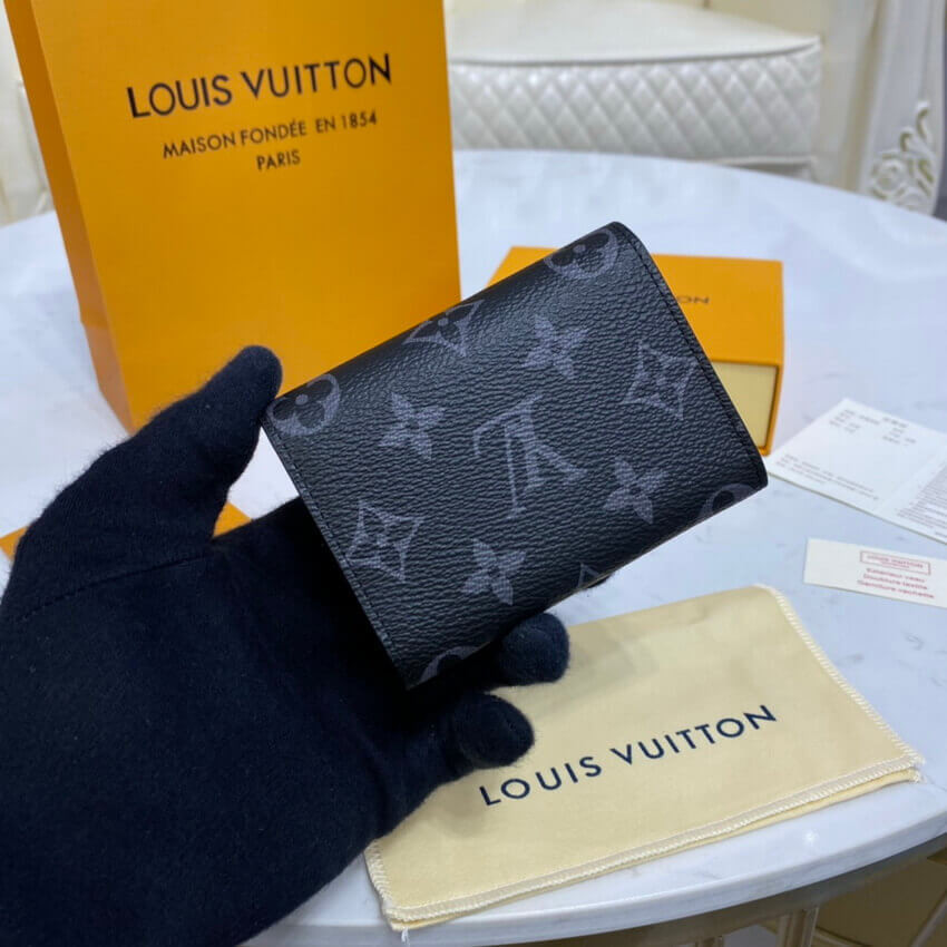 Louis Vuitton Monogram Eclipse Enveloppe Carte De Visite