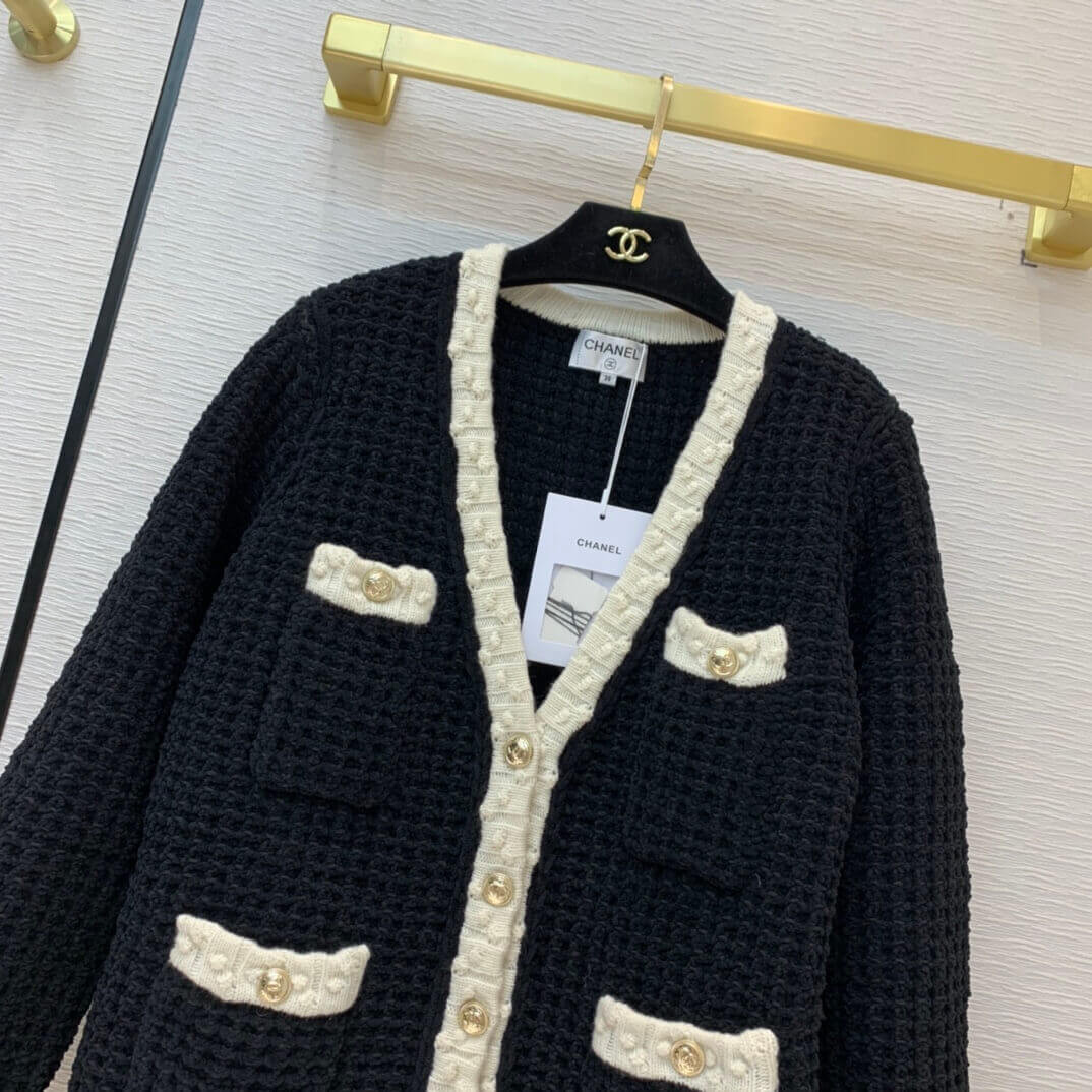 Chanel Wool Tweed Jacket A85786