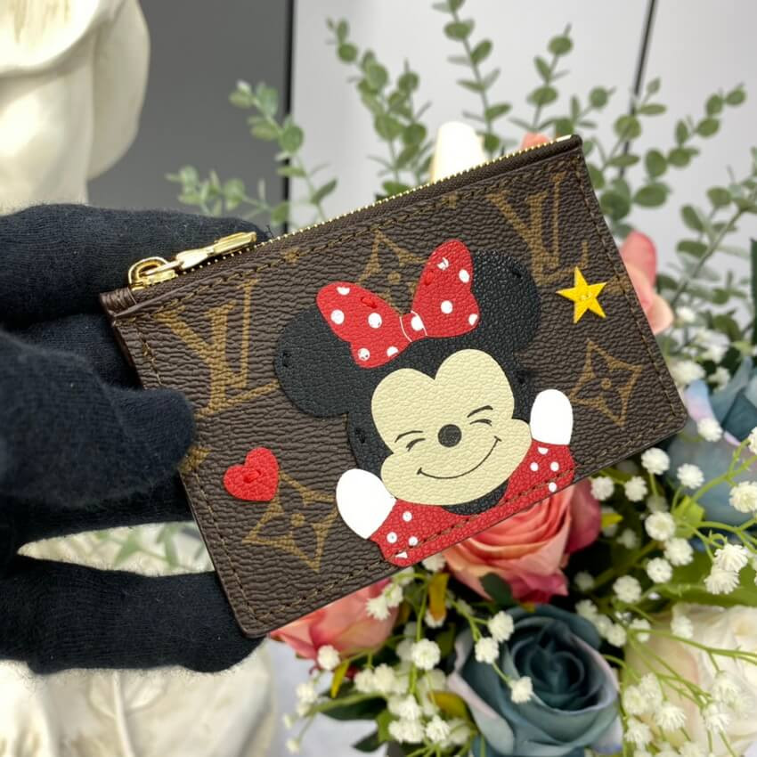Louis Vuitton Minnie Mouse Coin & Card Holder
