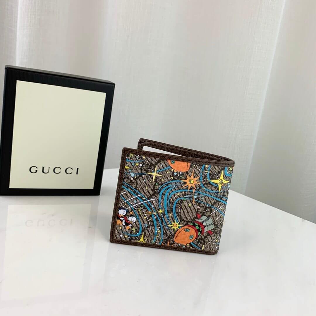 Disney x Gucci Donald Duck Billfold Wallet 647937