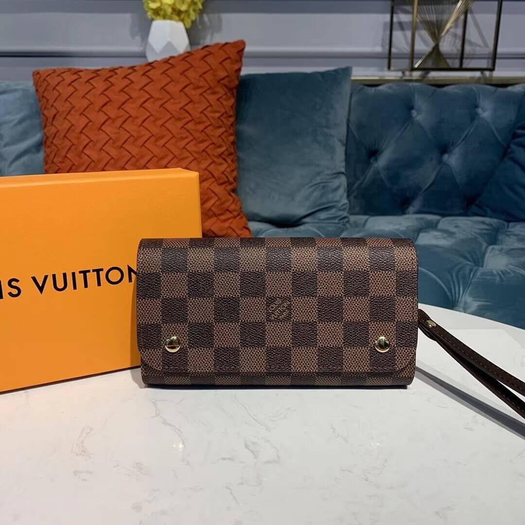 Louis Vuitton Damier Ebene Canvas Kasai Wallet M58080