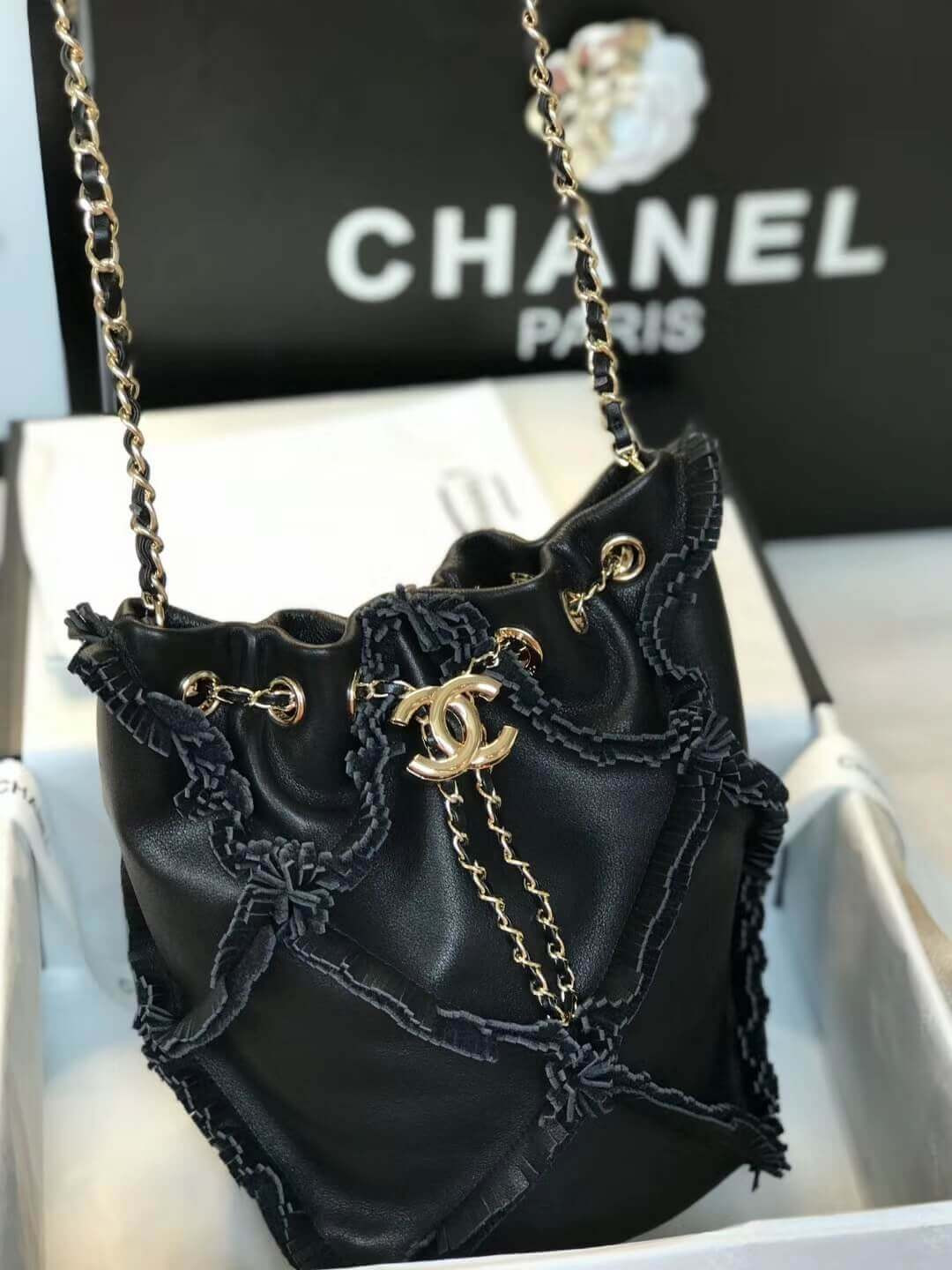 Chanel Drawstring Bag AS1503